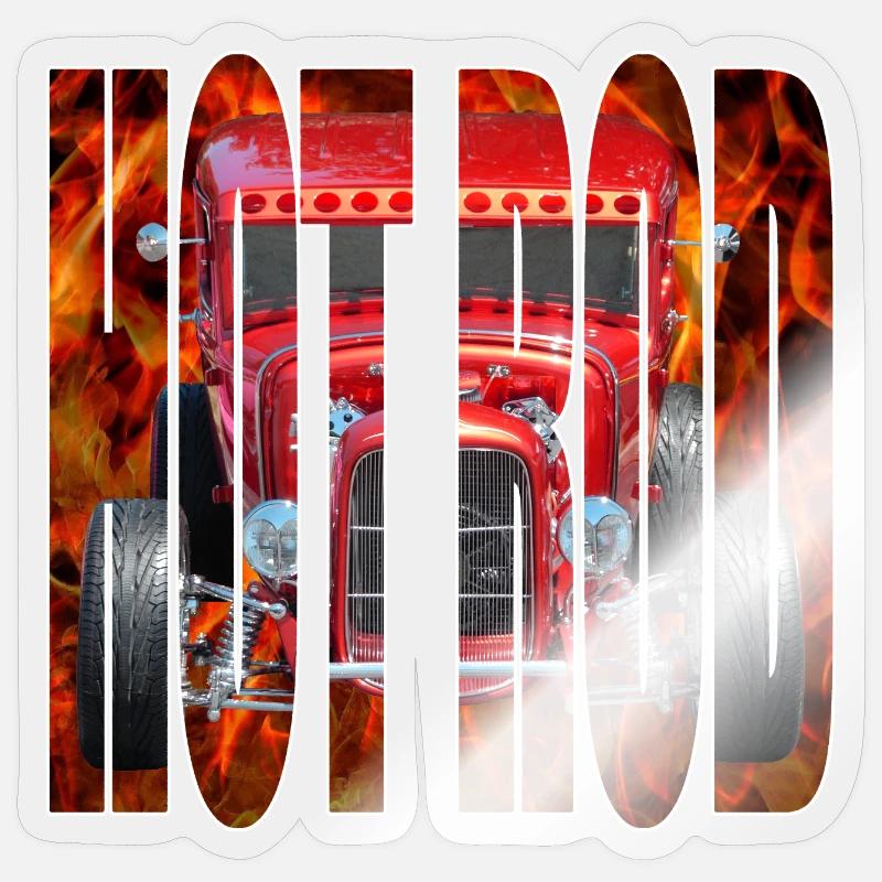 Hot Rod R6Z Naklejka rozmiar S (10 x 10 cm)