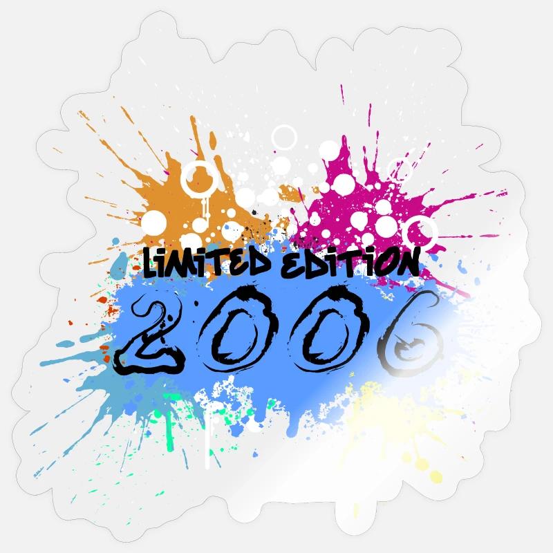 Explosion de couleurs Edition Limitée 2006 Sticker taille S (10 x 10 cm)