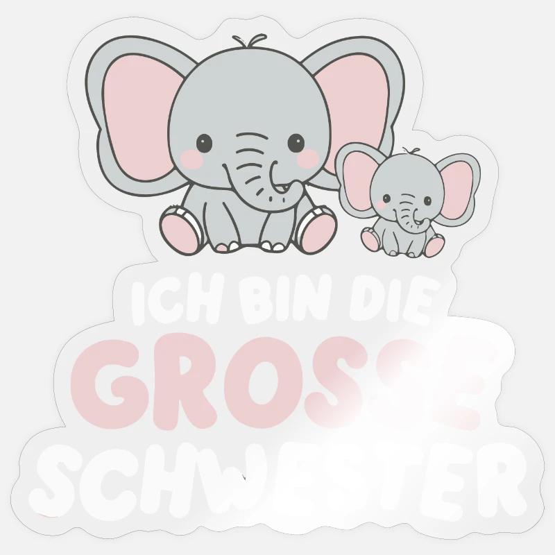 Sticker Größe S (10 x 10 cm) - 