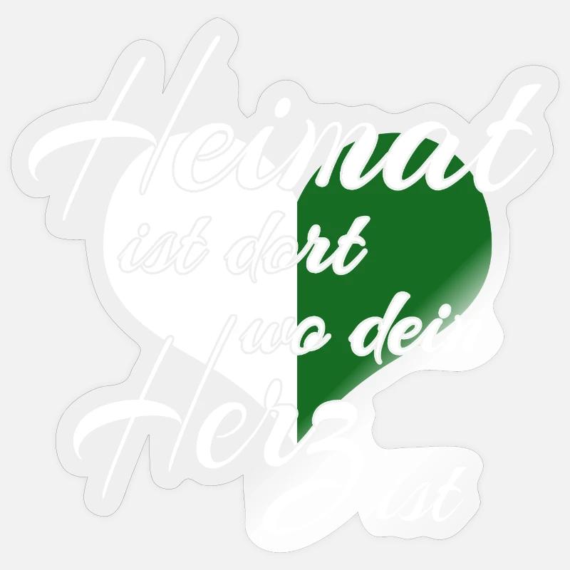 - Saxony Sticker size S (10 x 10 cm)
