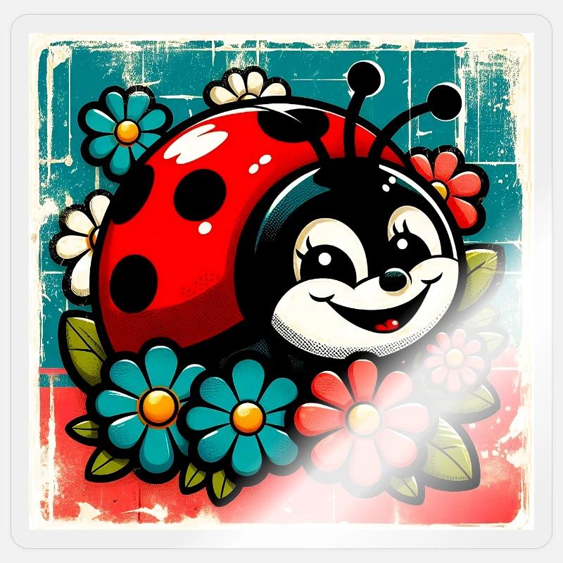 Sticker Größe S (10 x 10 cm) - 