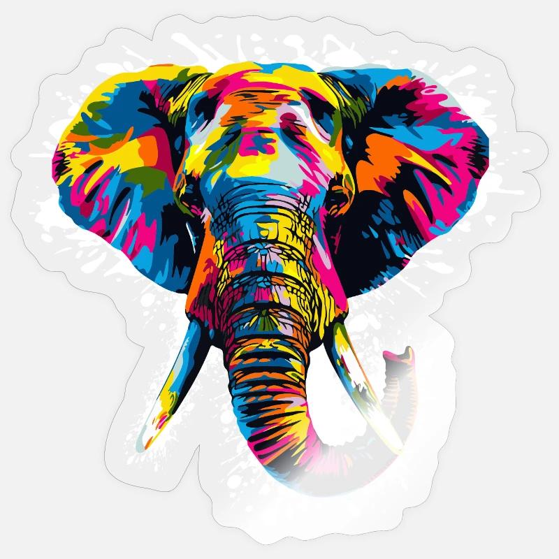 Sticker taille S (10 x 10 cm) - 