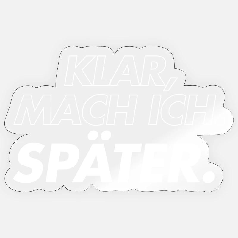Sticker Größe S (10 x 10 cm) -