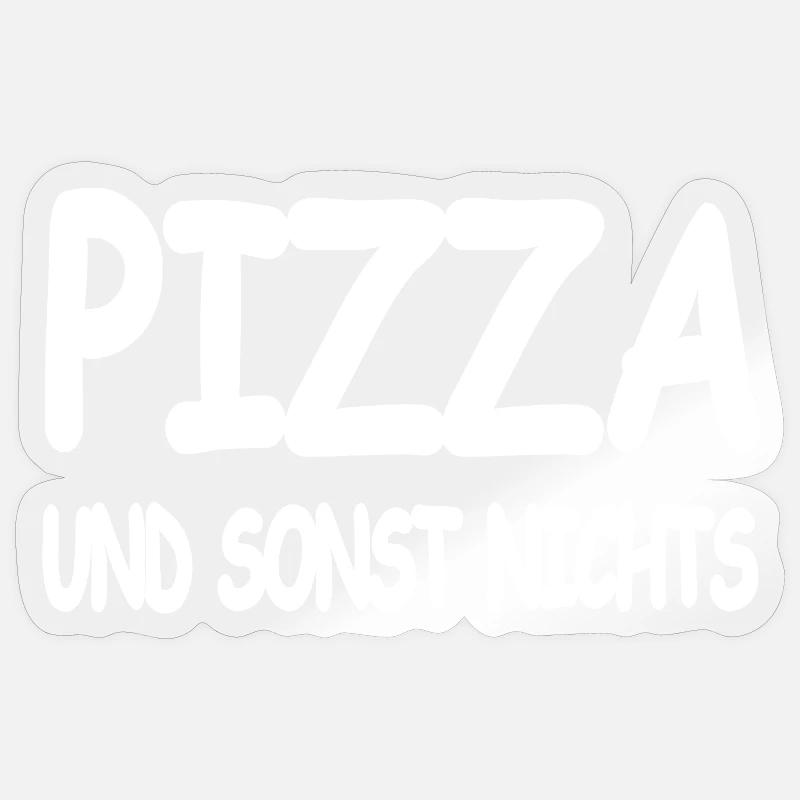 Pizza Sticker Größe S (10 x 10 cm)
