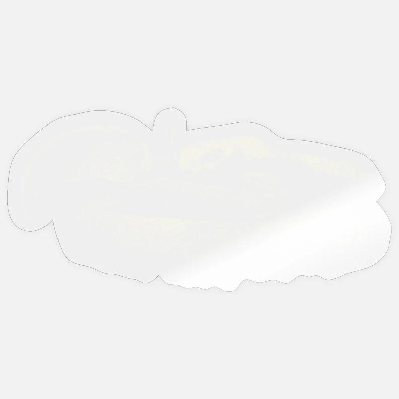 Snake - Sticker size S (10 x 10 cm) - transparent glossy