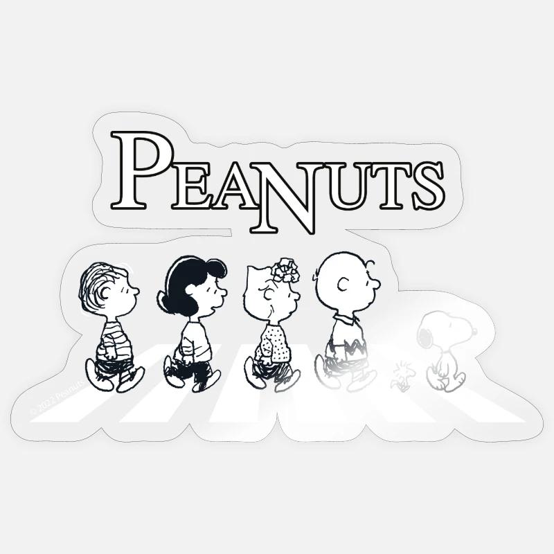 Peanuts The Peanuts - Sticker size S (10 x 10 cm) - transparent glossy