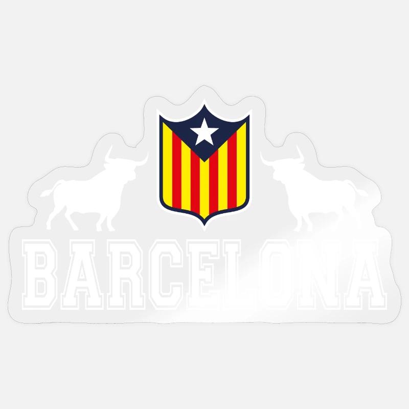 Barcelone Sticker taille S (10 x 10 cm)