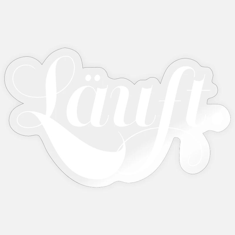 Läuft - hell Sticker Größe S (10 x 10 cm)