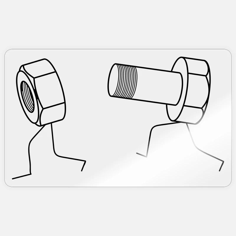 Sticker Größe S (10 x 10 cm) - 