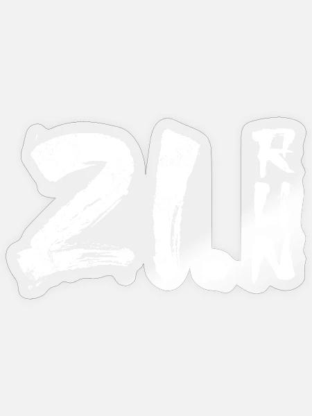 21,1 Halbmarathon - Run - Sticker GröĂe S (10 x 10 cm) - Transparent glĂ€nzend