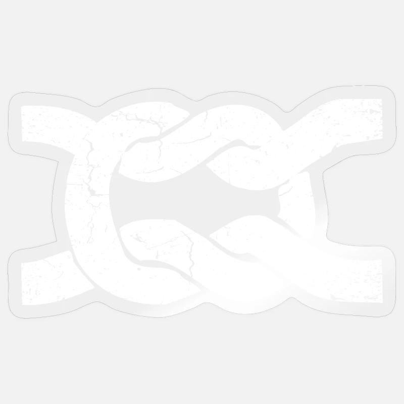Sailor's knot | node | Node Sticker size S (10 x 10 cm)
