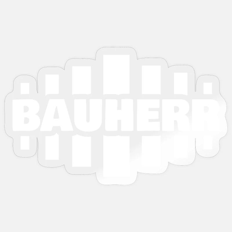 client - Sticker taille S (10 x 10 cm) - brillant transparent