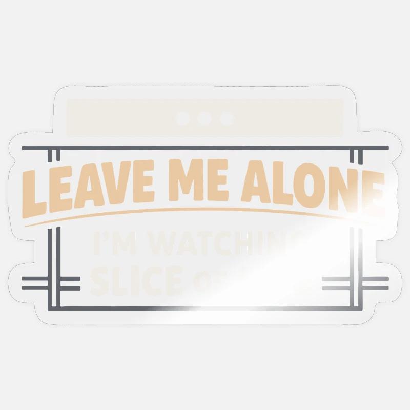 Anime introvert Weeb couch potato Sticker size S (10 x 10 cm)