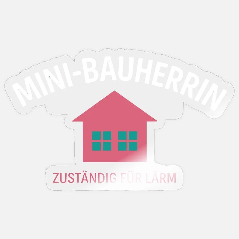 Développeur responsable du bruit - Sticker taille S (10 x 10 cm) - brillant transparent