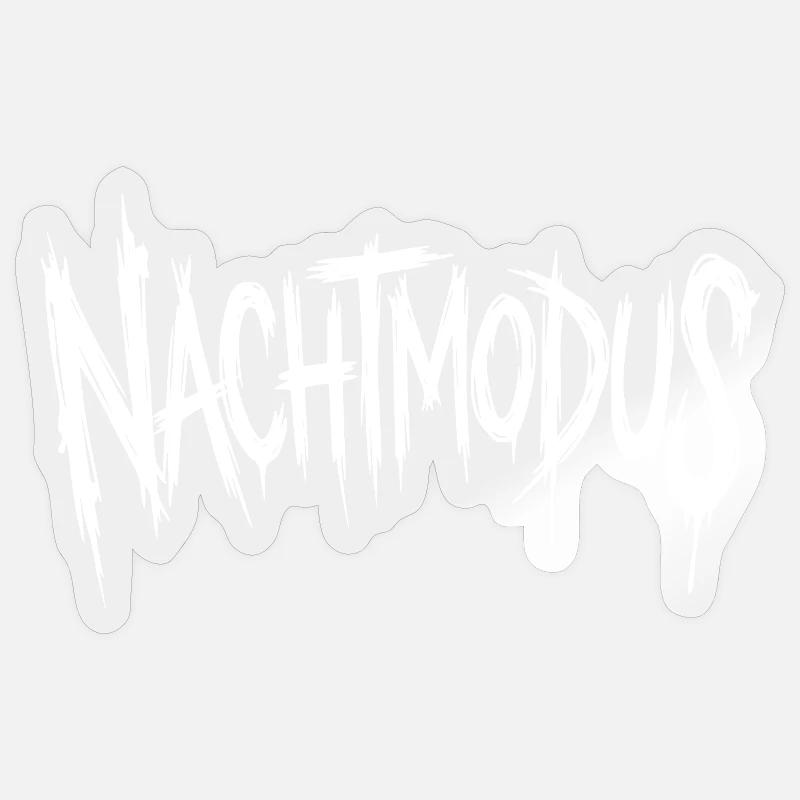 Night Sticker size S (10 x 10 cm)