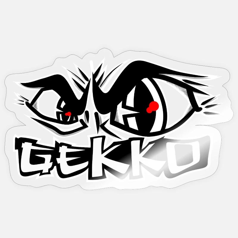 Keine Angst - Sticker Größe S (10 x 10 cm) - Transparent glänzend