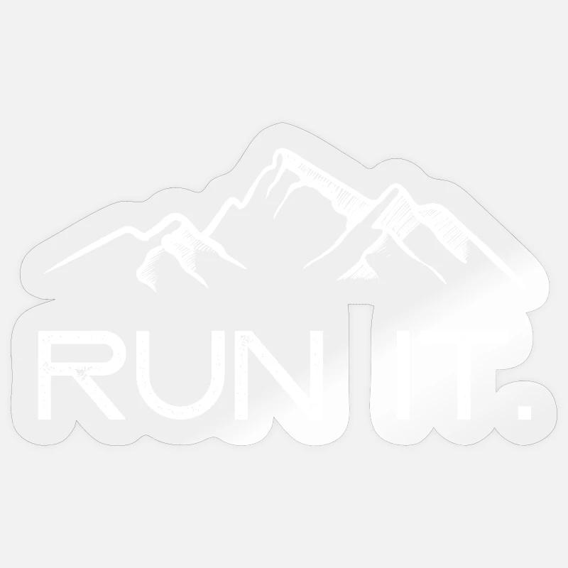 Lancez-le. Sticker taille S (10 x 10 cm)
