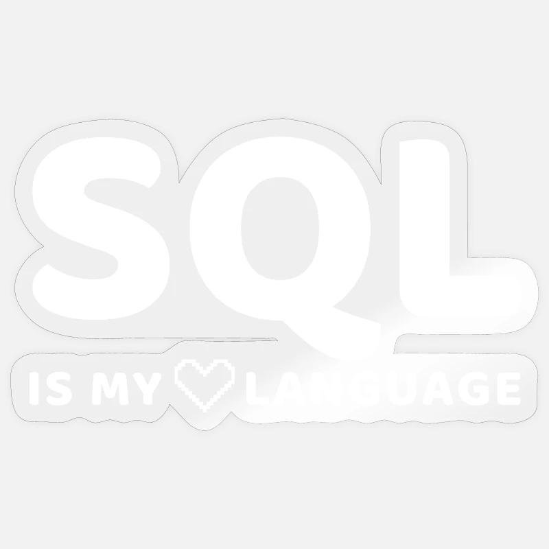 Modèle de code céleste sur fond sombre Sticker taille S (10 x 10 cm)