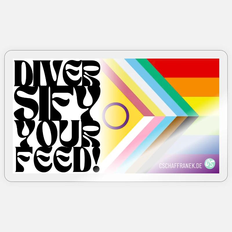 Sticker Größe S (10 x 10 cm) - 