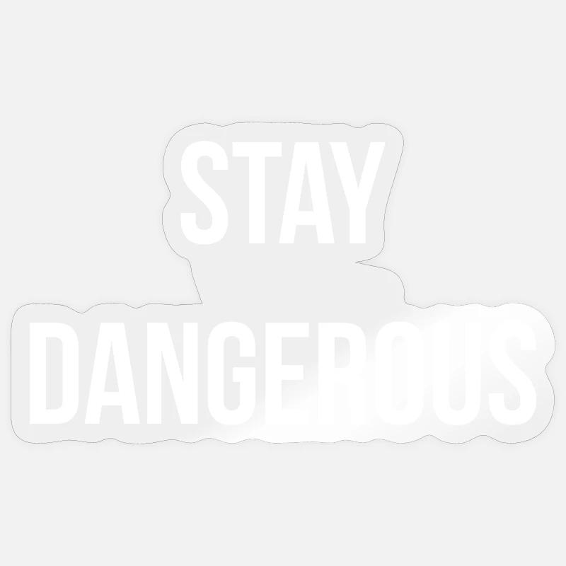 STAY D. | Greyline Official Sticker Größe S (10 x 10 cm)