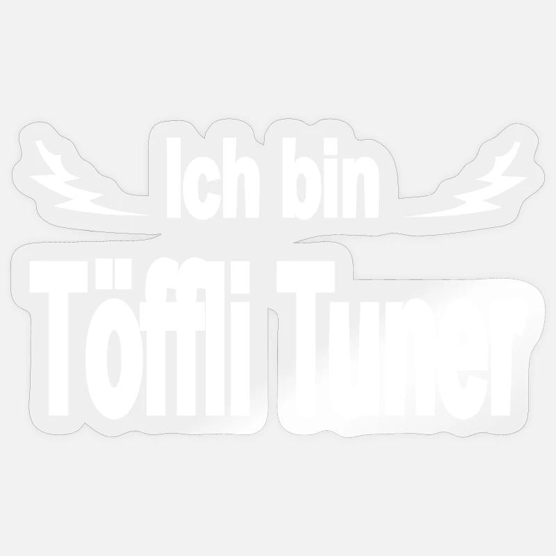 mobylette Sticker taille S (10 x 10 cm)