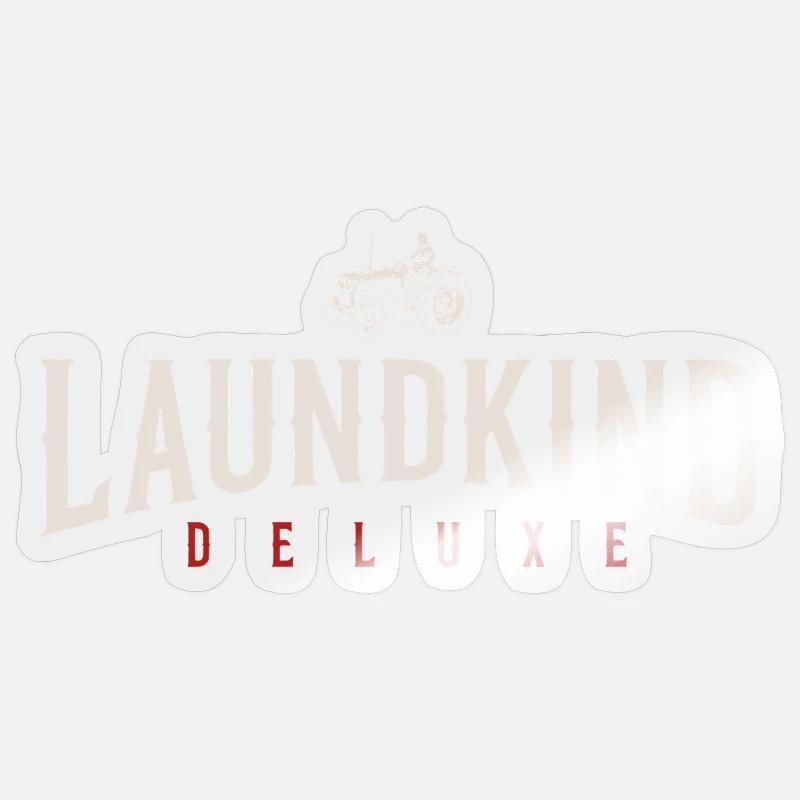Laundkind - Sticker Größe S (10 x 10 cm) - Transparent glänzend