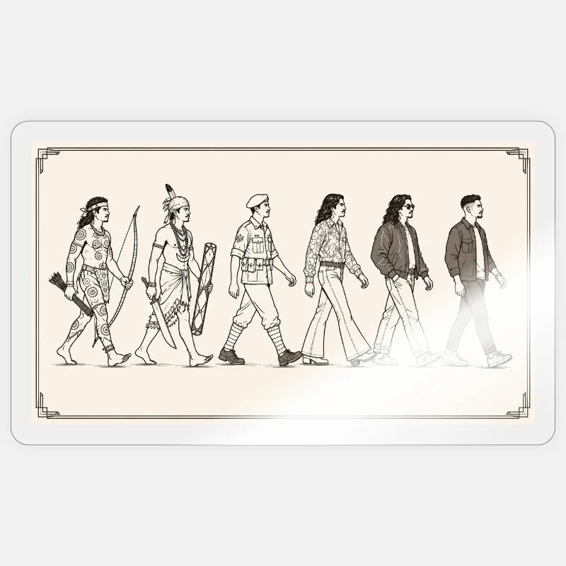 Molukkische Entwicklung durch s2soon - Sticker Größe S (10 x 10 cm) - Transparent glänzend
