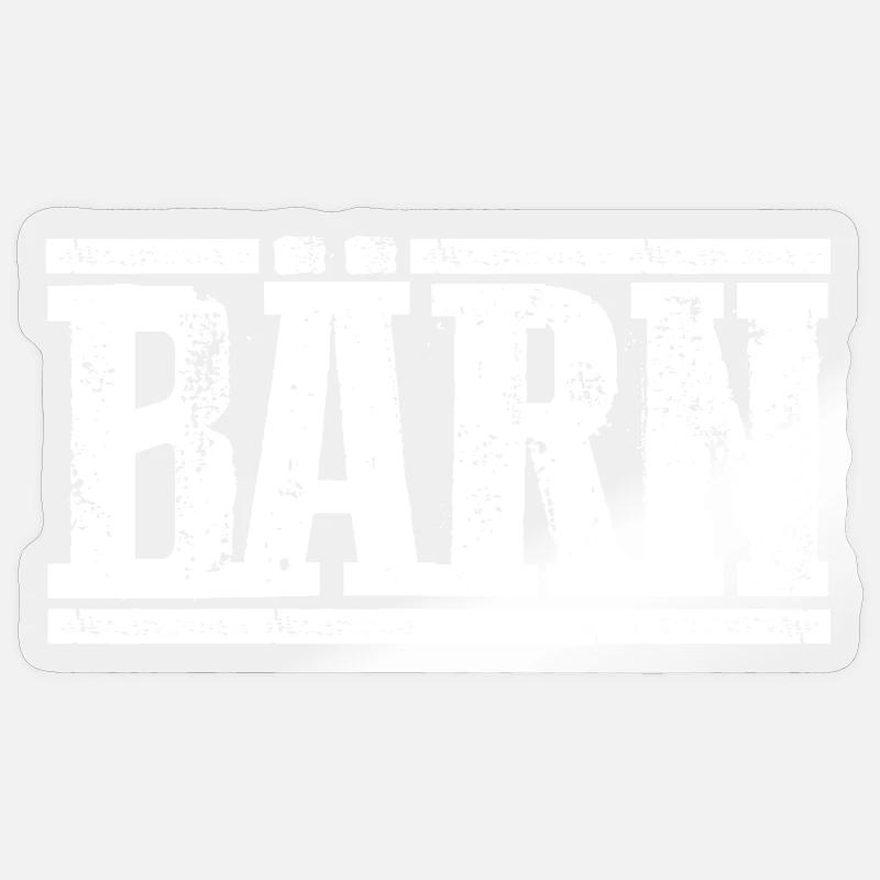Bern - Bears - Sticker size S (10 x 10 cm) - transparent glossy