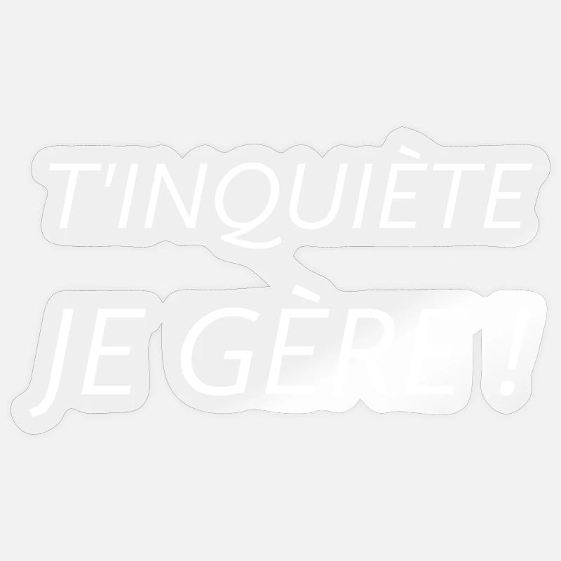 Sticker taille S (10 x 10 cm) - 