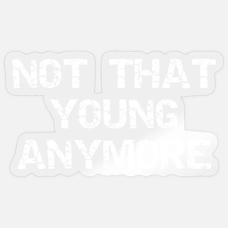 Plus jeune Sticker taille S (10 x 10 cm)