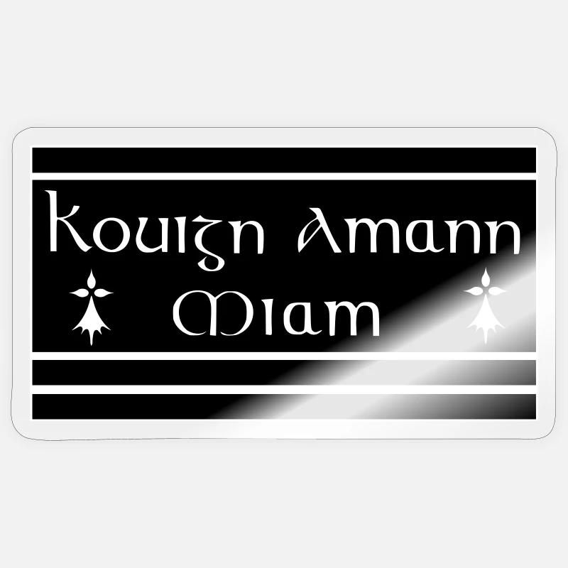 Kouign Amann Sticker taille S (10 x 10 cm)