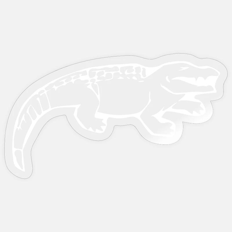 Krokodile  Sticker Größe S (10 x 10 cm)