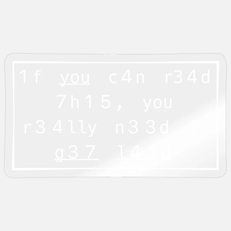 Sticker taille S (10 x 10 cm) - 