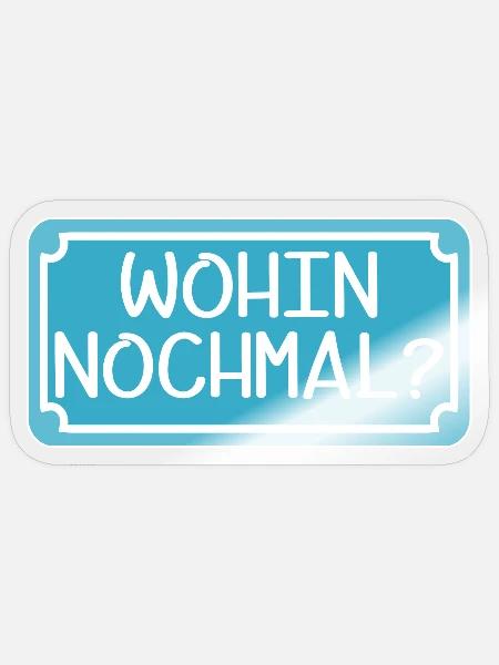 Reisen - Sticker Größe S (10 x 10 cm) - Transparent glänzend