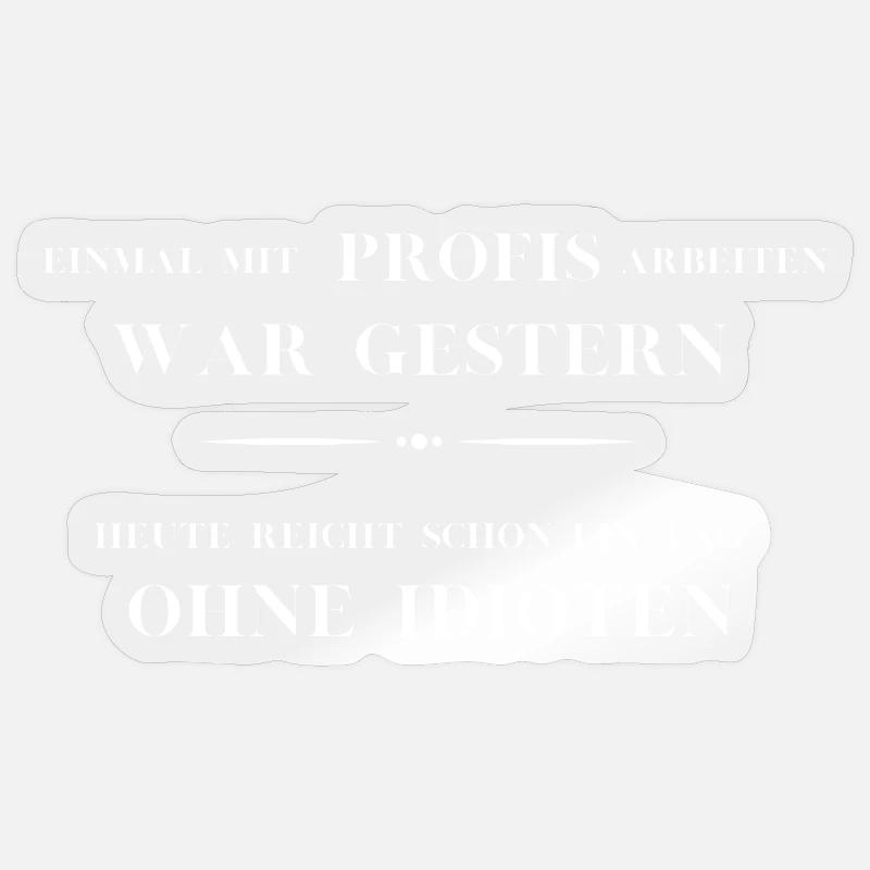 Sticker size S (10 x 10 cm) - 