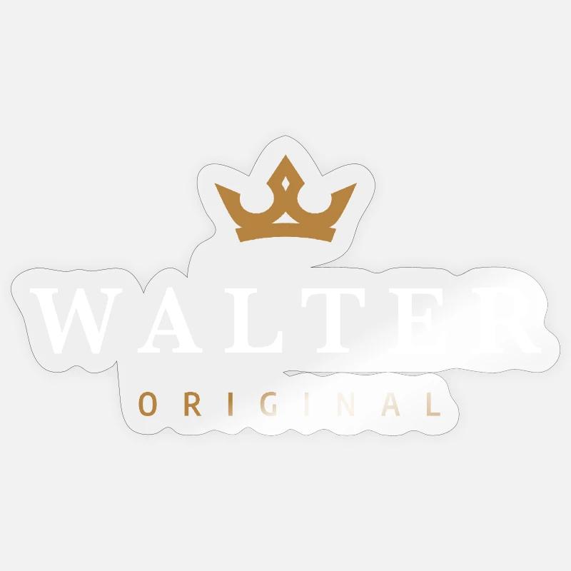 Walter Original Family Logo Sticker size S (10 x 10 cm)