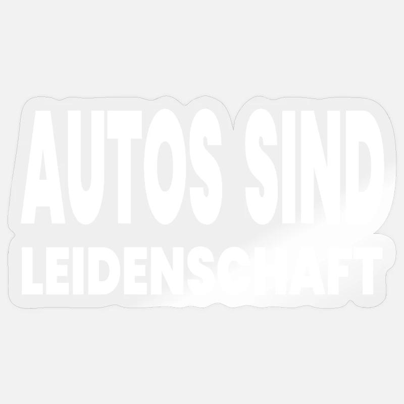 Auto - Sticker Größe S (10 x 10 cm) - Transparent glänzend
