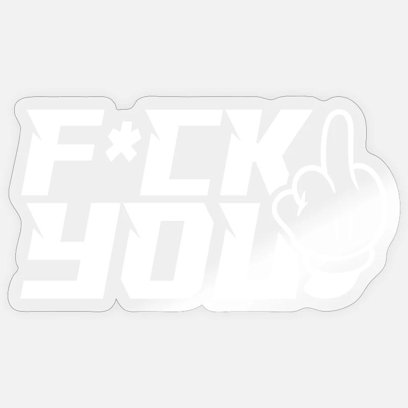 Sticker Größe S (10 x 10 cm) - 