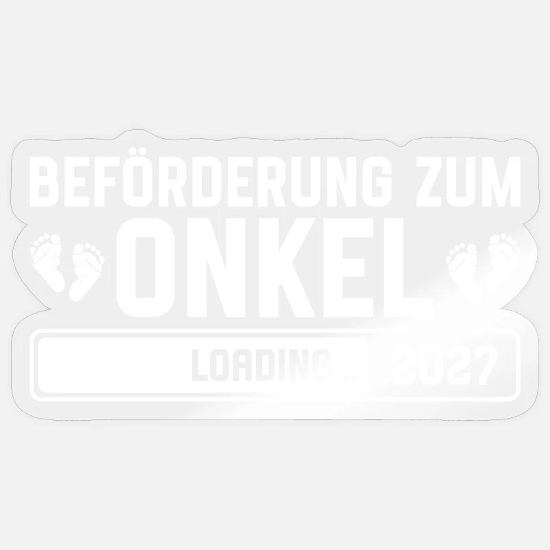 Promotion à Oncle 2027 Sticker taille S (10 x 10 cm)