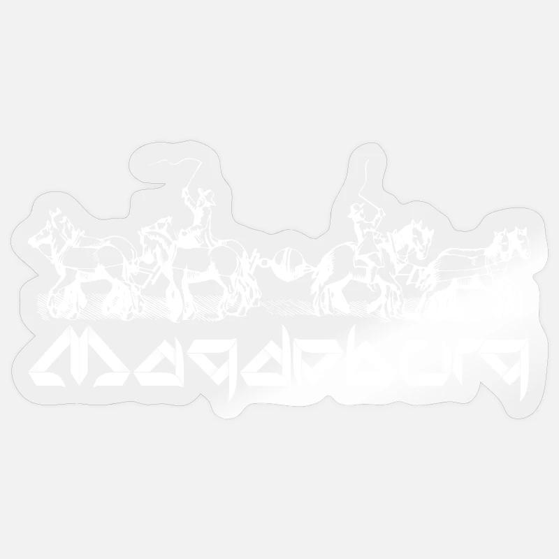 Magdeburg Guericke - Conception Sticker taille S (10 x 10 cm)