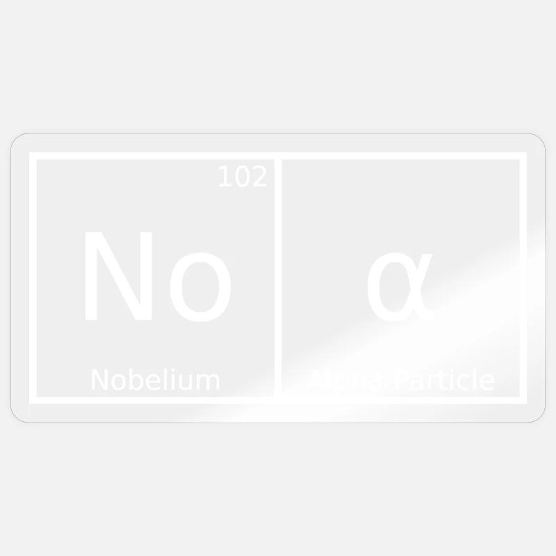 Noa Name First Name Chemistry Periodic Table Elements Sticker size S (10 x 10 cm)