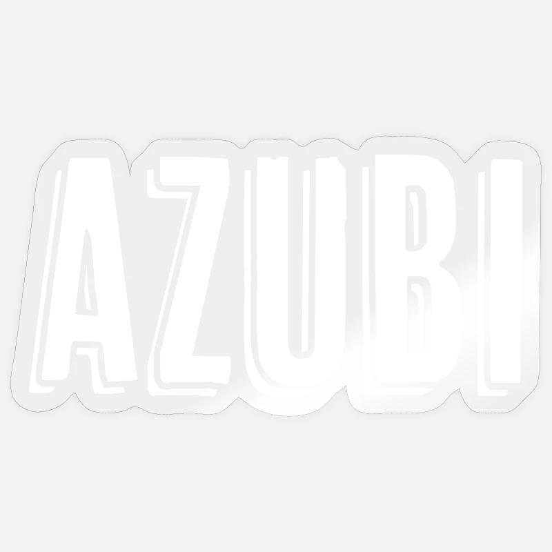 Azubi Tshirt Geschenkidee 23 Sticker Größe S (10 x 10 cm)