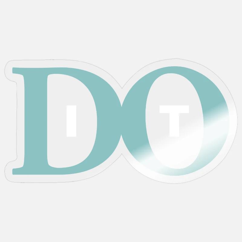 Fais-le Sticker taille S (10 x 10 cm)