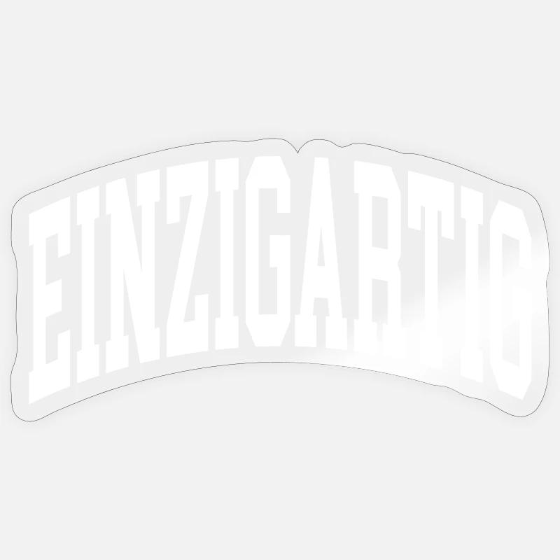 Unique Sticker size S (10 x 10 cm)