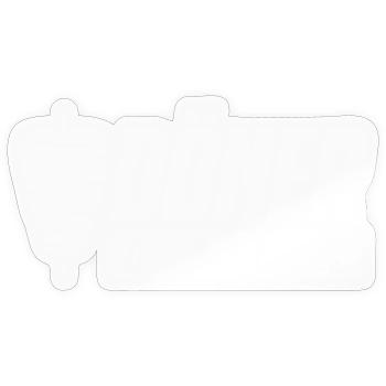 L’équipe Döner - Sticker taille S (10 x 10 cm) - brillant transparent - Devant