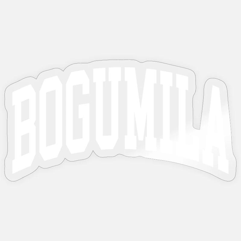 Bogumila - Sticker size S (10 x 10 cm) - transparent glossy
