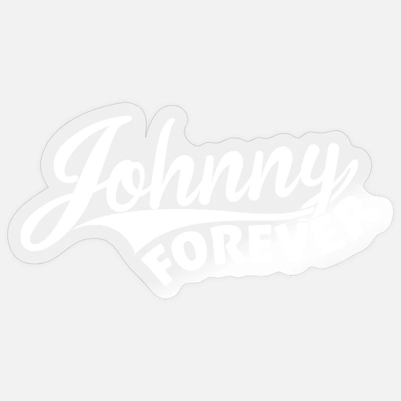 Johnny Forever Sticker taille S (10 x 10 cm)