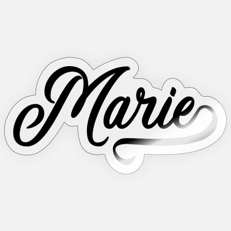 Marie - First name Sticker size S (10 x 10 cm)
