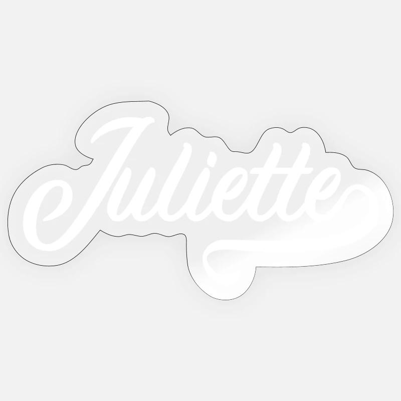 Juliette - First name Sticker size S (10 x 10 cm)
