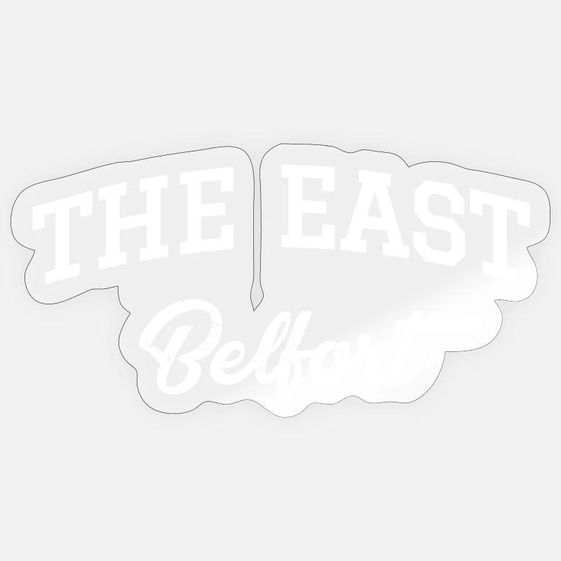 THE EAST Belfort Sticker size S (10 x 10 cm)